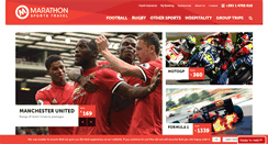Desktop Screenshot of marathonsportstravel.ie